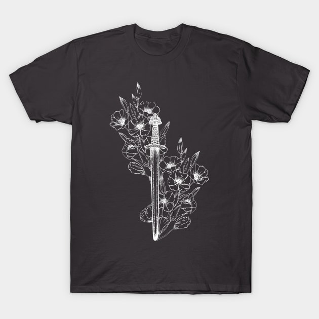 Warrior Spirit T-Shirt by ValhallaDesigns